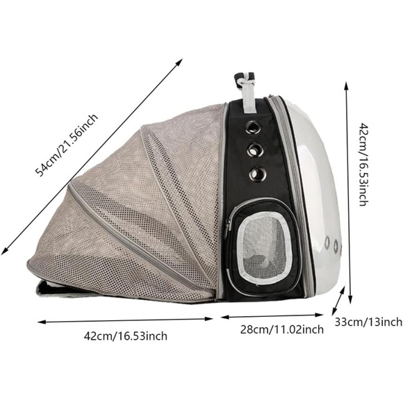 Amazon Pink Cat Carrier / Play Pen Backpack - Picture 7 of 7